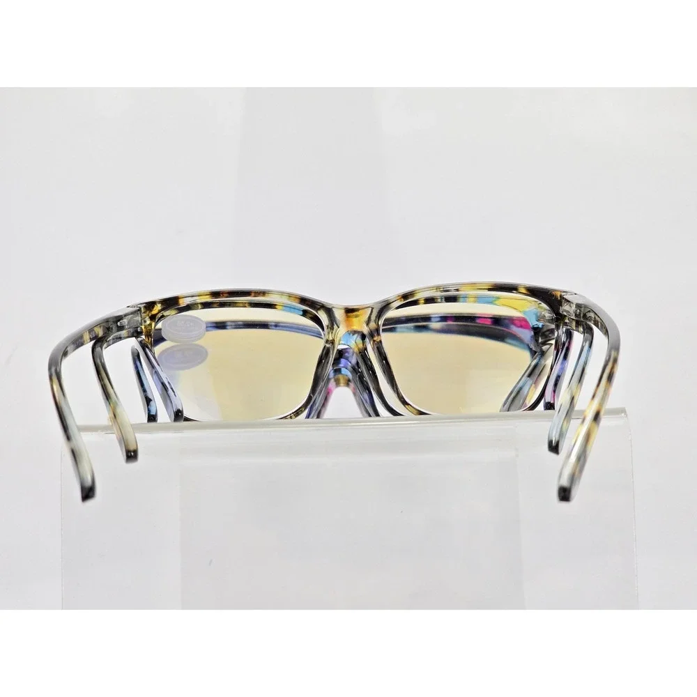 SIGVAN Reading Glasses Unisex +2.50 Multicolor Tortoise Blue Light Block - NEW